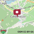 Mapa Casa Le Rive - Caldonazzo