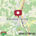Map Casa Lenzi Porretta