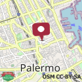 Map Casa Lia al centro di palermo