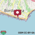 Map Casa Lilo Bordighera