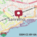 Karte Casa Liri Sanremo -centrale, moderna, 5min spiaggia, Ariston-