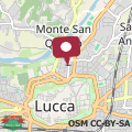 Mapa Casa Luciana accanto alle Mura di Lucca più parcheggio privato gratuito!