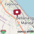 Mapa Casa Luciano Bellaria Centro