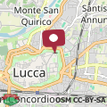 Mappa Casa Luisa - Mura di Lucca