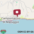 Mapa Casa Luna 100 mt dalla spiaggia