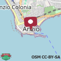 Map Casa luxury centro di Anzio