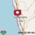 Map Casa Magnolia - Sangineto Lido
