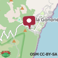 Map Casa Mannai Cala Gonone