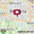 Mapa Casa Manú centro Bologna