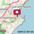 Mappa Casa Mar - Giardini Naxos