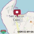 Map Casa Marcella San Vito Lo Capo