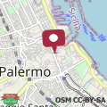 Mapa Casa marchese Roccaforte a Palermo