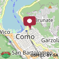 Karte Casa Margherita-Downtown Como
