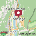 Mappa Casa Maria - Longarone Fiera e Vajont & Wi-Fi