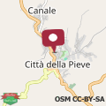 Mapa CASA MARIA Monolocale Città della Pieve