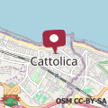 Mapa Casa Maribella Cattolica