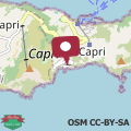 Map Casa Martulè (vista mare) - Marina Piccola, Capri