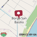 Mapa Casa Marty Borgo San Basilio