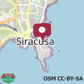 Mapa Casa Medasia in Ortigia