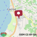 Map Casa Melania Lazise