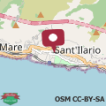 Mapa Casa mia a Nervi