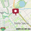 Map Casa Mia Apartment Fiumicino