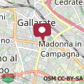 Mapa Casa mia Milano Malpensa