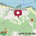 Karte Casa Michelangela - Holistic bio Hotel