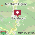 Map Casa Micino grazioso bilocale nel centro storico di Badalucco