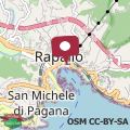 Mappa Casa Miki front lungomare Rapallo