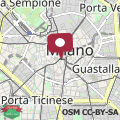 Map Casa Milano - Apartments and Rooms - Duomo's Whisper