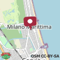 Map Casa Milano Marittima in centro tre locali con terrazzo