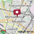 Mappa Casa Milano vicino bosco verticale
