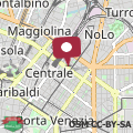 Mapa Casa Milano