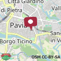 Map Casa Mina - Pavia City - by Host4U