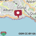 Map Casa Minni in Boccadasse