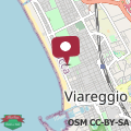 Map Casa Mirella a Viareggio