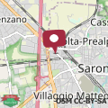 Karte Casa Monterosa near Stations and City Center