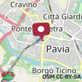 Map Casa Monti - Pavia City - by Host4U