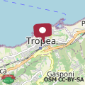 Map Casa Natascia su via principale a Tropea