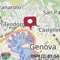 Mappa Casa Nelly -free parking in the BLU AREA