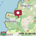 Mapa Casa Nocella a Bagnaia - Goelba