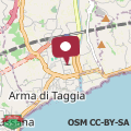 Mapa Casa Noemi, a pochi passi dalle spiagge e dal centro di Arma di Taggia.