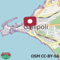 Map Casa Ombry Gallipoli