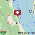 Mapa Casa Onno con Vista Lago by Wonderful Italy