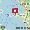 Mappa Casa Orta appartamento con vista lago