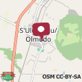 Map Casa Palladini Olmedo