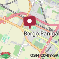 Map Casa Panigale Bologna