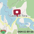 Mappa Casa panorama vista lago