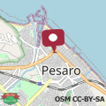 Mappa Casa Partigiani - Pesaro Centro-Mare